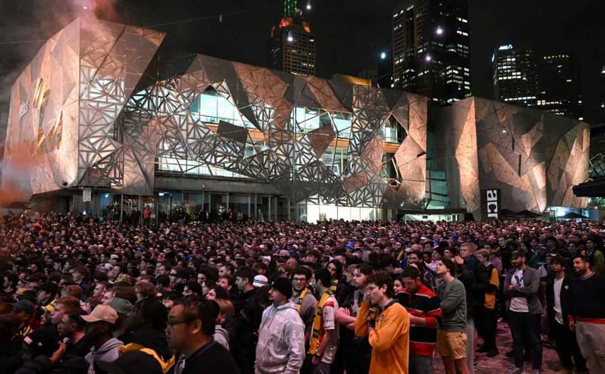 Torcida Austrália Melbourne Copa