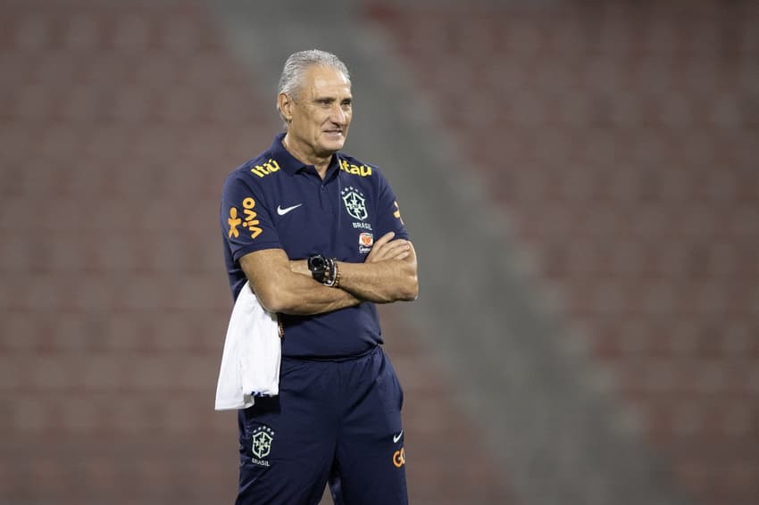 Treino do Brasil - Tite