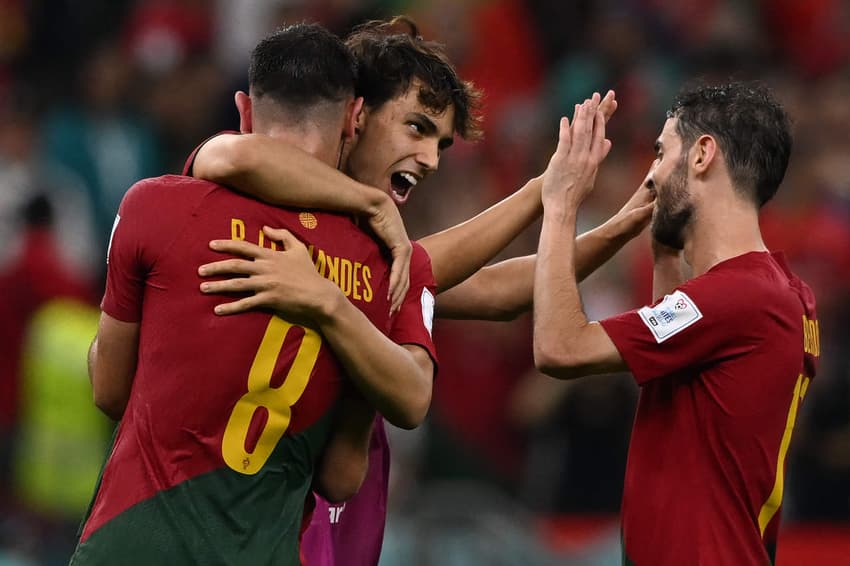 Bruno Fernandes e João Félix - Portugal