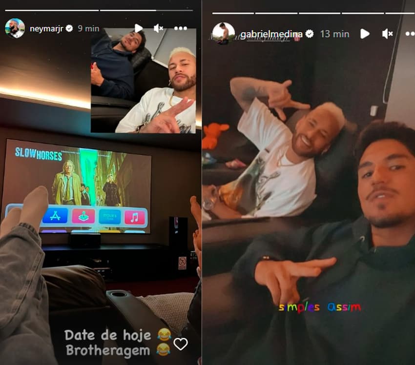 Neymar e Medina