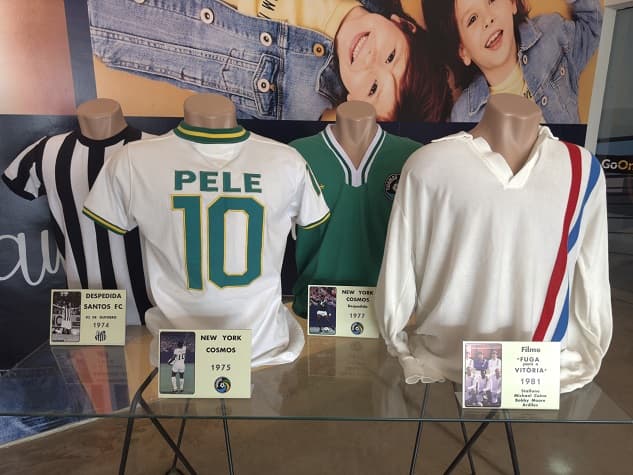 Exposição Camisas Pelé