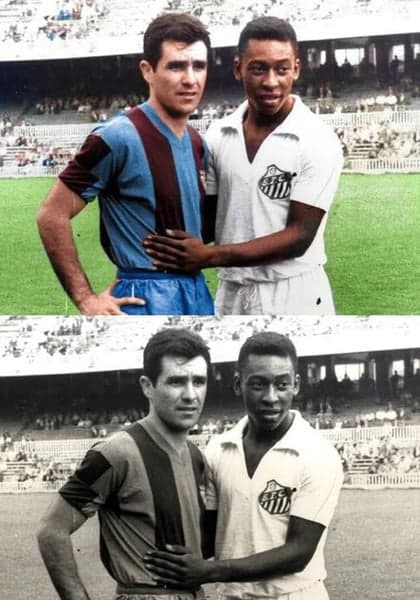 Evaristo de Macedo e Pelé