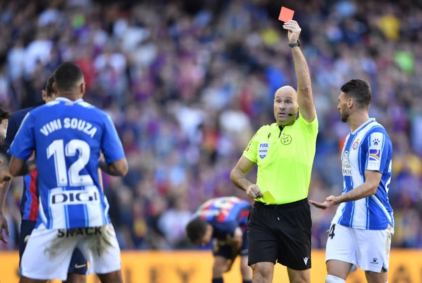 Barcelona x Espanyol - Mateu Lahoz