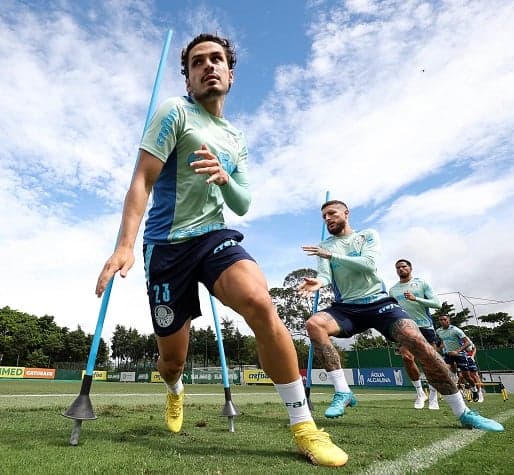 Raphael Veiga - Treino Palmeiras