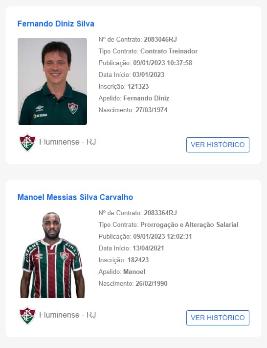 Fernando Diniz e Manoel no BID, da CBF