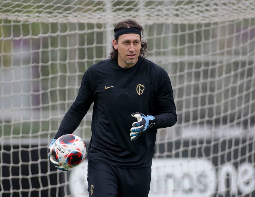 Treino Corinthians 09/01 - Cássio