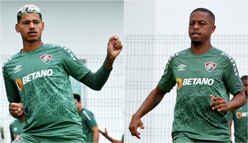 Montagem - Marrony e Keno - Fluminense