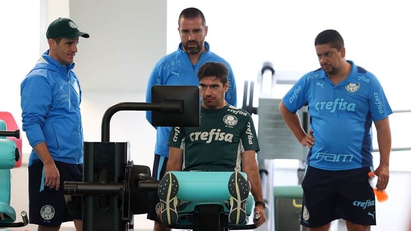 Abel Ferreira - Treino Palmeiras