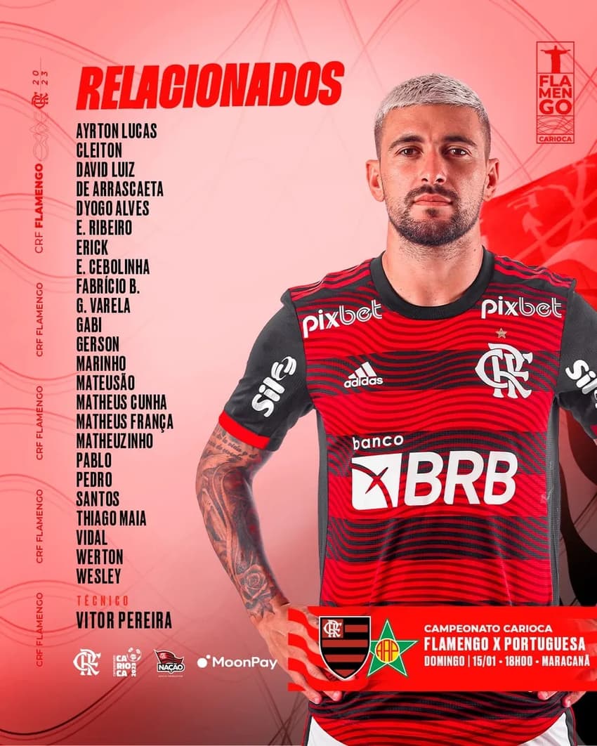 Relacionados - Flamengo x Portuguesa