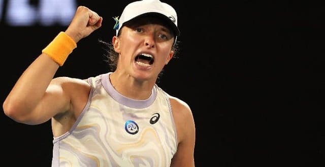 Iga Swiatek na estreia em Melbourne