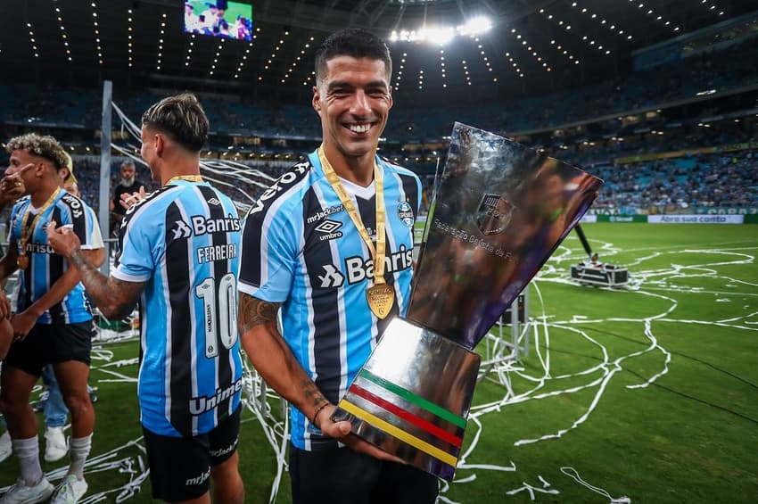 Luis Suárez pelo Grêmio