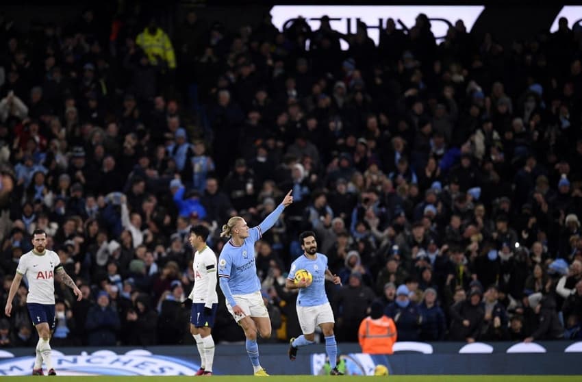 Manchester City x Tottenham