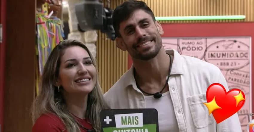 Cara de Sapato e Amanda no BBB 23