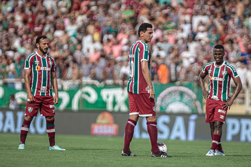 Resende x Fluminense - Yago Felipe, Ganso e Jhon Arias