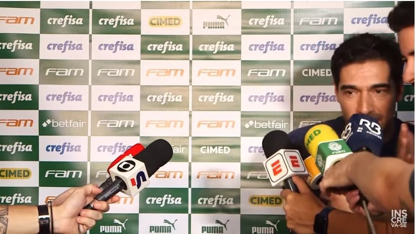 Abel Ferreira - Coletiva Água Santa x Palmeiras