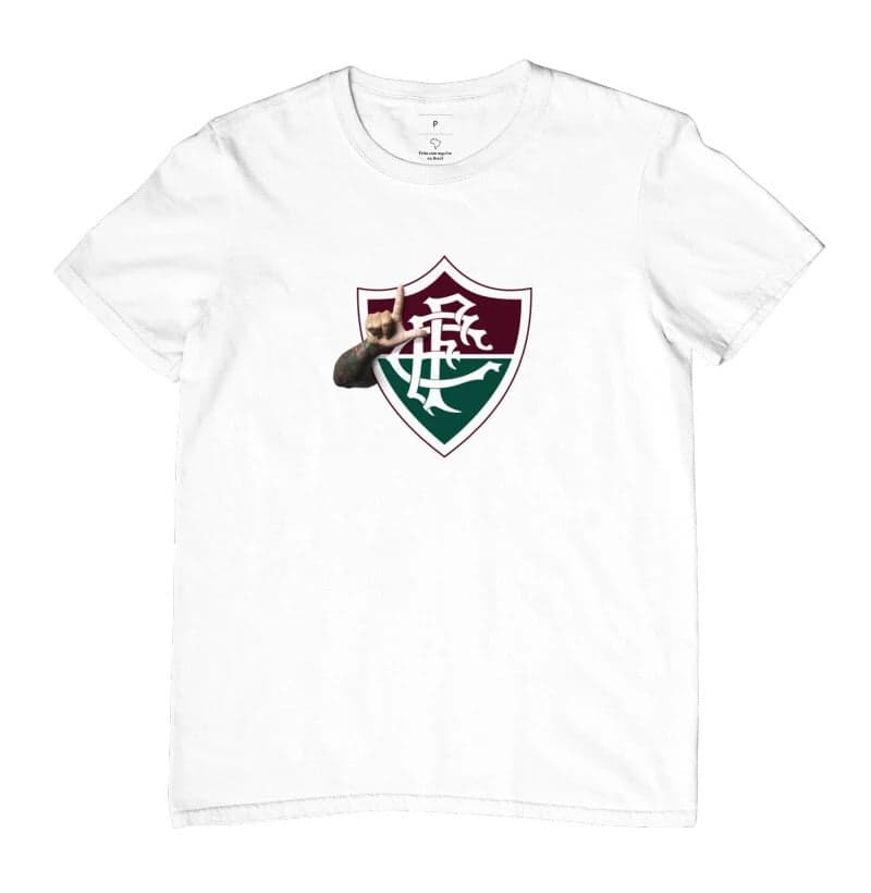 Camisa do Fluminense em homenagem a Cano