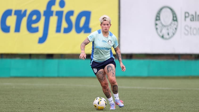 Yamila Rodríguez - Treino Palmeiras