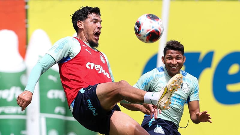 Gustavo Gómez Rony Treino Palmeiras