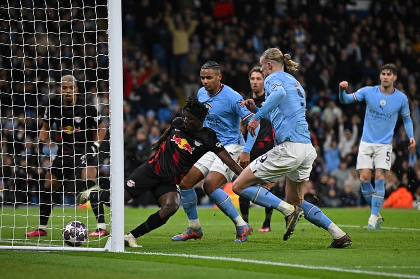 Manchester City x RB Leipzig - Haaland