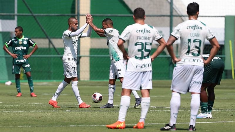 Mayke e Breno Lopes - Jogo Treino Palmeiras 24/03/2023