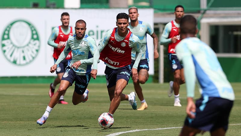 Treino Palmeiras