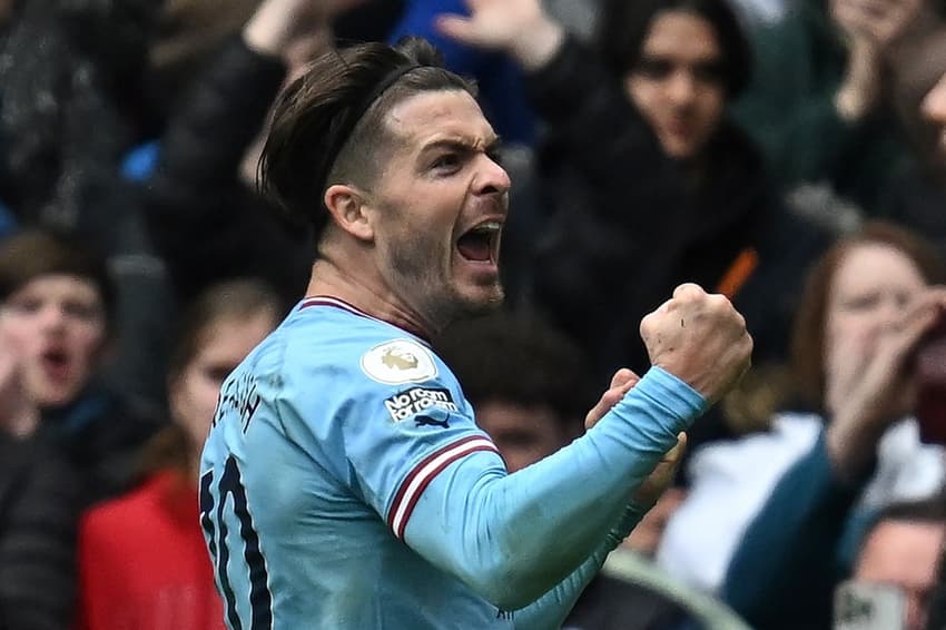 Jack Grealish foi importante para o Manchester City na tríplice coroa (Foto: Paul Ellis/AFP)