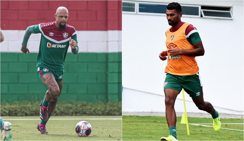 Felipe Melo e Thiago Santos - Fluminense