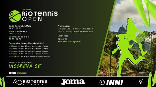 Cartaz Rio Tennis Open