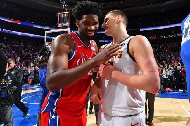 Joel Embiid Nikola Jokic