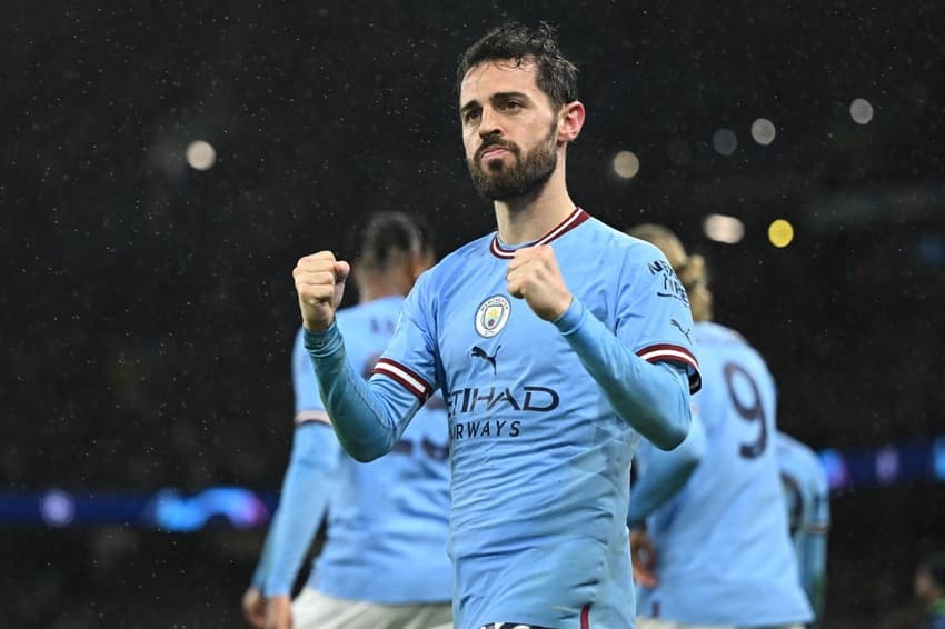 Manchester City x Bayern - Bernardo Silva