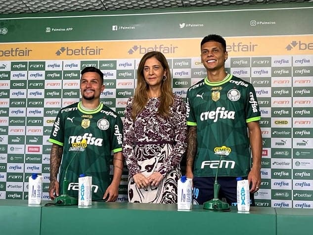 Apresentação - Artur e Richard Ríos - Palmeiras