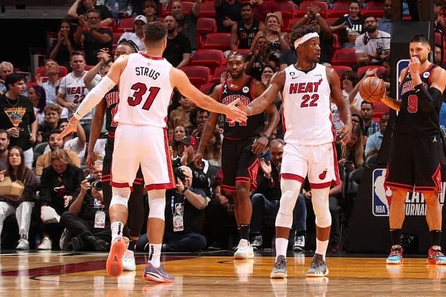 Max Strus Jimmy Butler