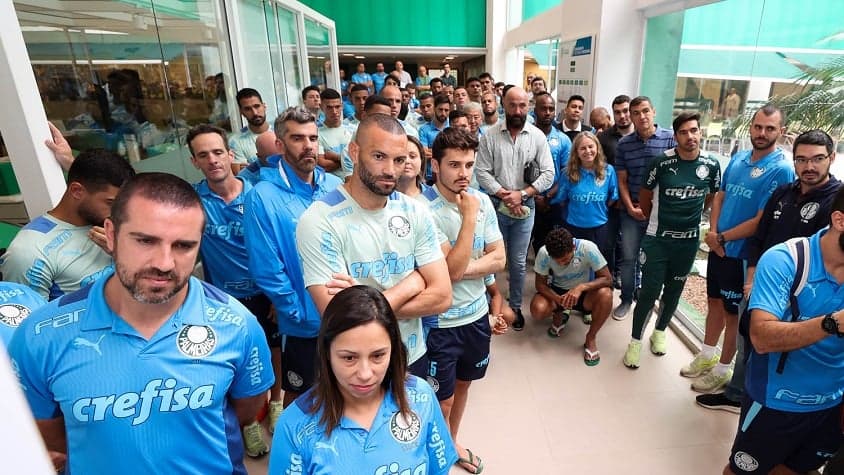 Elenco Palmeiras - Homenagem Dr. Gustavo Magliocca