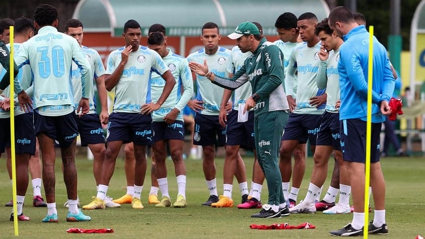 Abel Ferreira - Treino Palmeiras