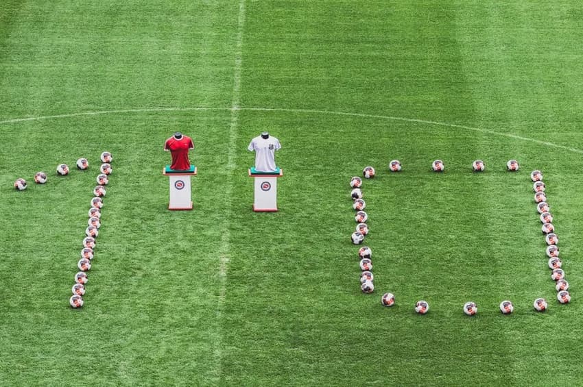 Santos - homenagem Pelé e Maradona