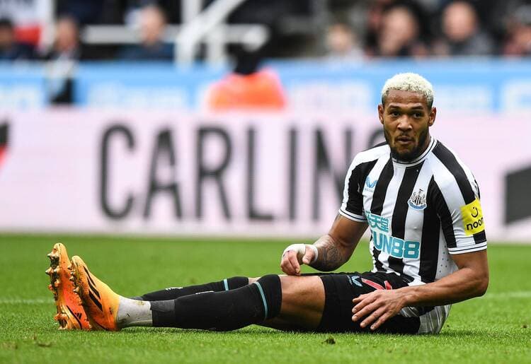 Mandatory Credit: Photo by Richard Lee/Shutterstock (13890364cp) Joelinton of Newcastle United Newcastle United v Southa