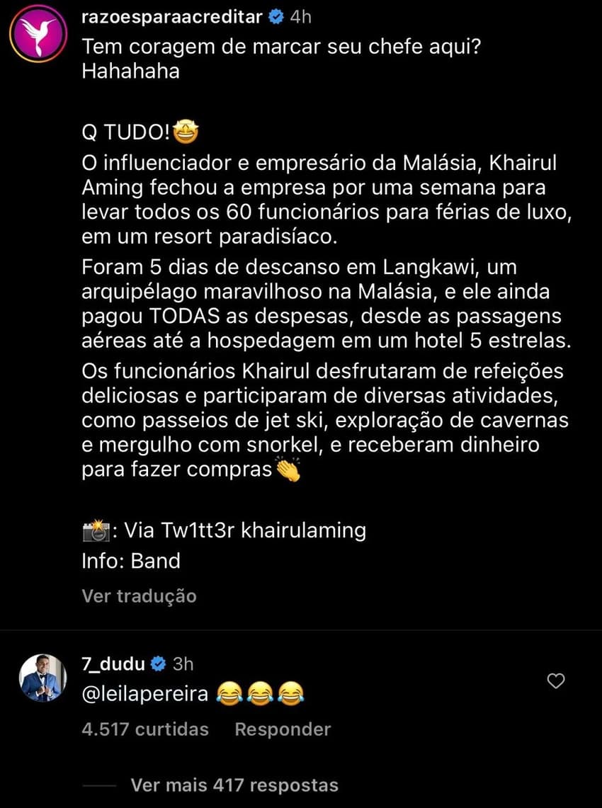 Dudu-marca-Leia-nas-redes-sociais