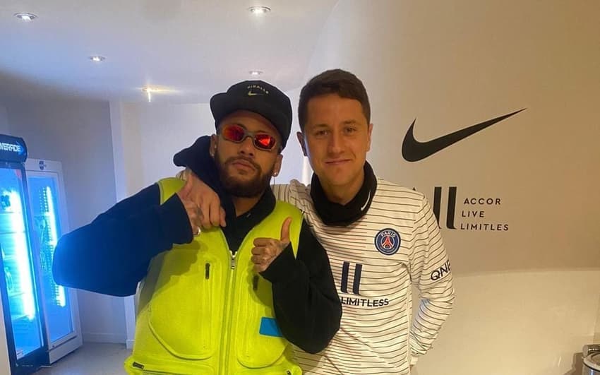 Neymar e Ander Herrera