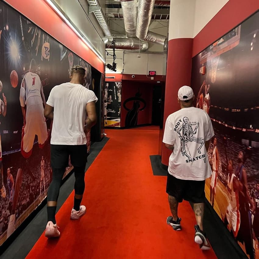 Neymar e Jimmy Butler – finais da NBA