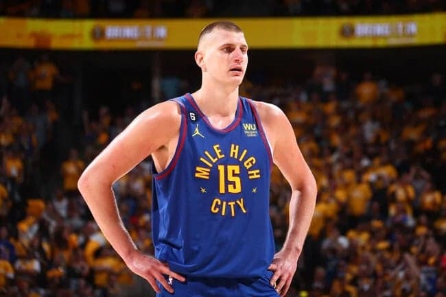 Nikola Jokic Nuggets Heat NBA