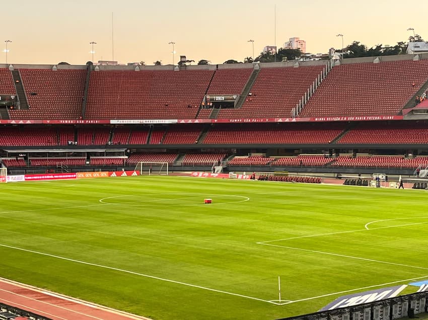 Visão do Estádio do Morumbi. Foto: Izabella Giannola