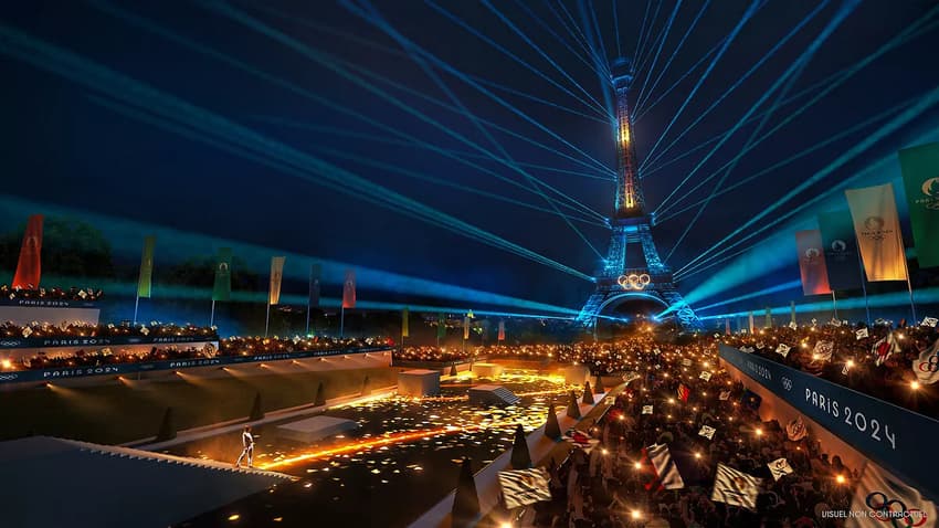 Cerimônia Abertura - Paris 2024