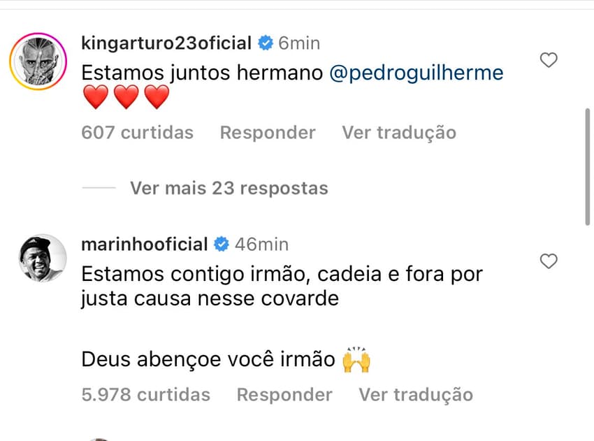 Pedro - Vidal e Marinho - Flamengo