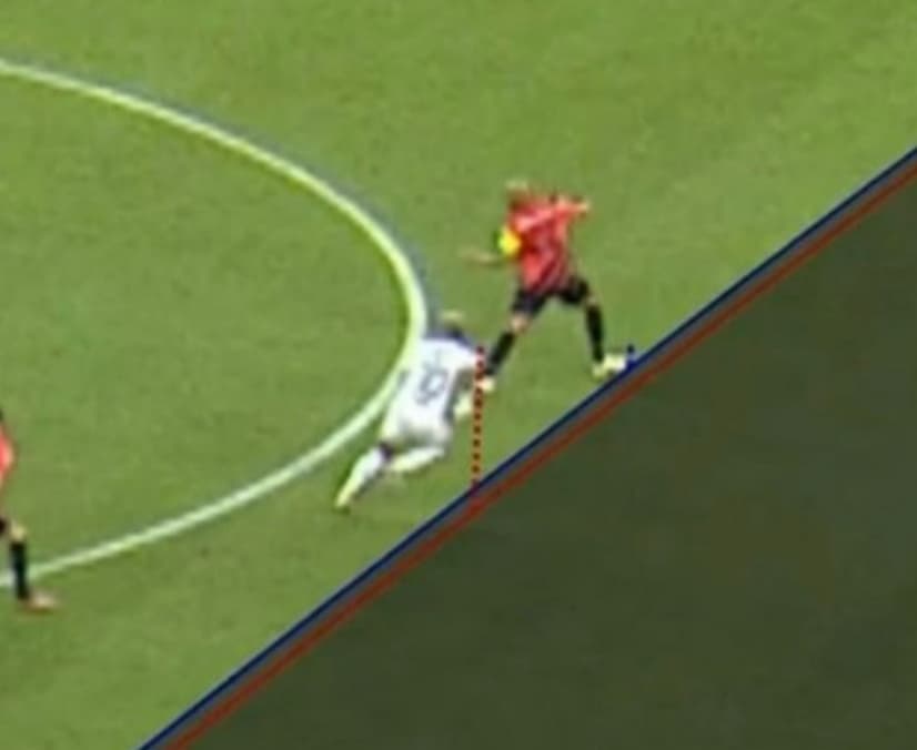 VAR confirma impedimento de Gabigol (Foto Reprodução)