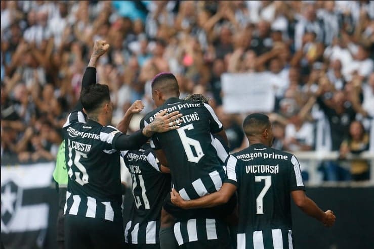 Comemoração de gol - Botafogo x Coritiba