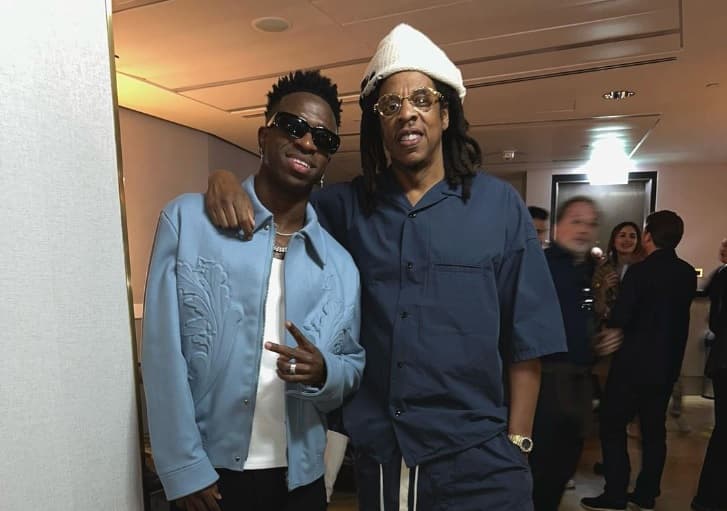 O rapper Jay-Z controla empresa que cuida da carreira de Vini Jr. (Reprodução Instagram)