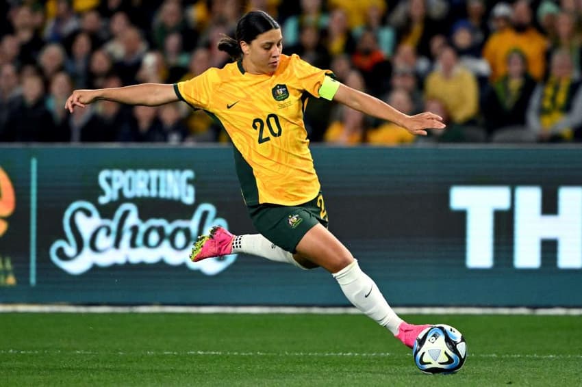 Sam Kerr Austrália (Foto: William West/AFP)