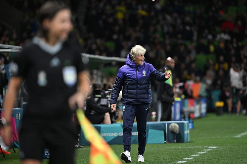 Pia Sundhage - Jamaica x Brasil - Copa do Mundo Feminina 2023