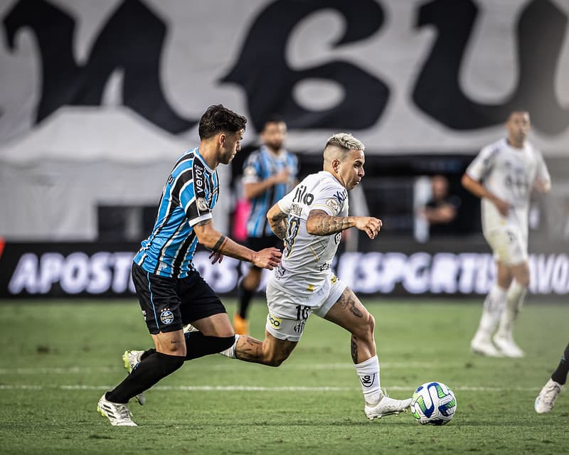 Soteldo, Santos e Grêmio