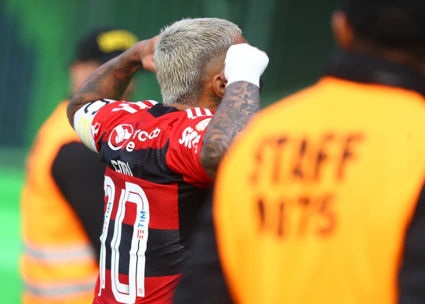 Coritiba x Flamengo Gabigol (Foto: Gilvan de Souza/CRF)